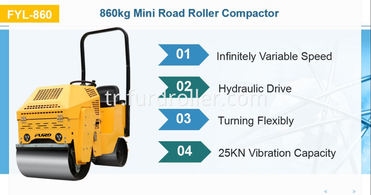 Baby Roller Compactors Machine